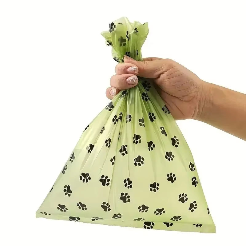 240Pcs/16 Rolls Thick Bags for Dog Excrement Leakproof Pet Waste Bag for Dog Outdoor Walking Pet Outdoor Garbage Bag