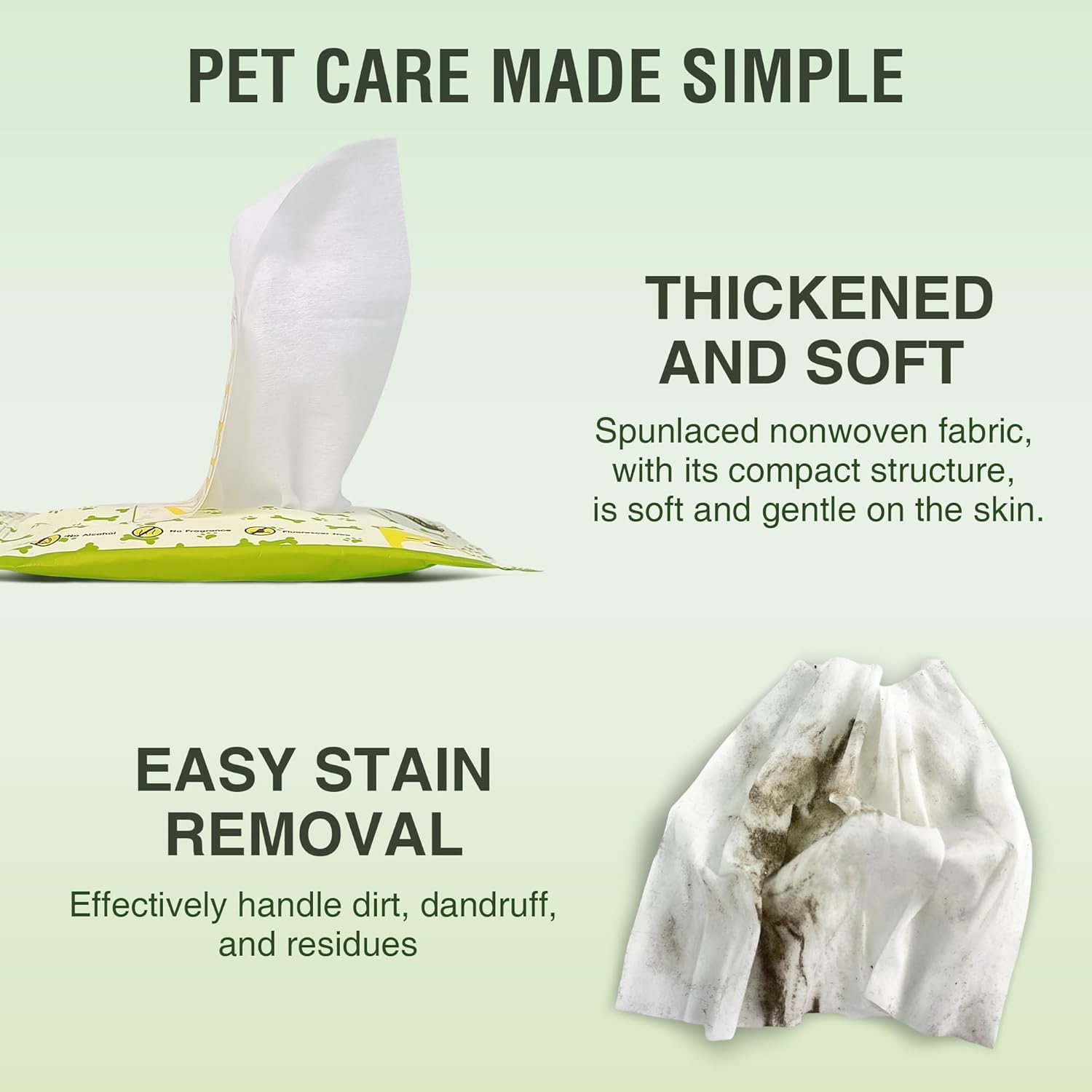 Pet Wipes - Alcohol Free