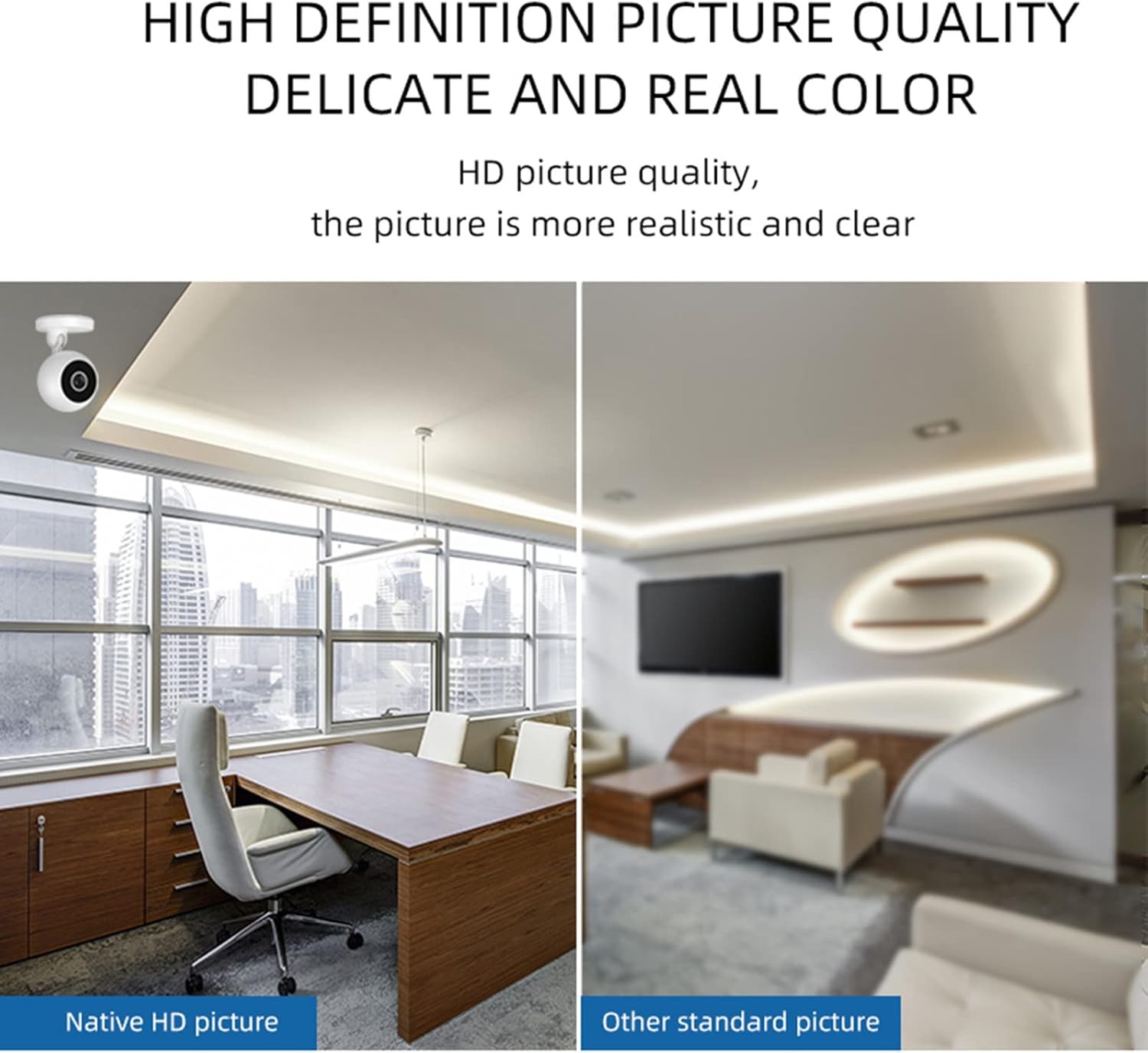 Remote Home Security Cameras 2.4G HZ Camera Security Camera Indoor Cameras for Home Security Pet Camera Outdoor Cameras Support Ios Android Motion Detection Two-Way Audio Cool Stuff