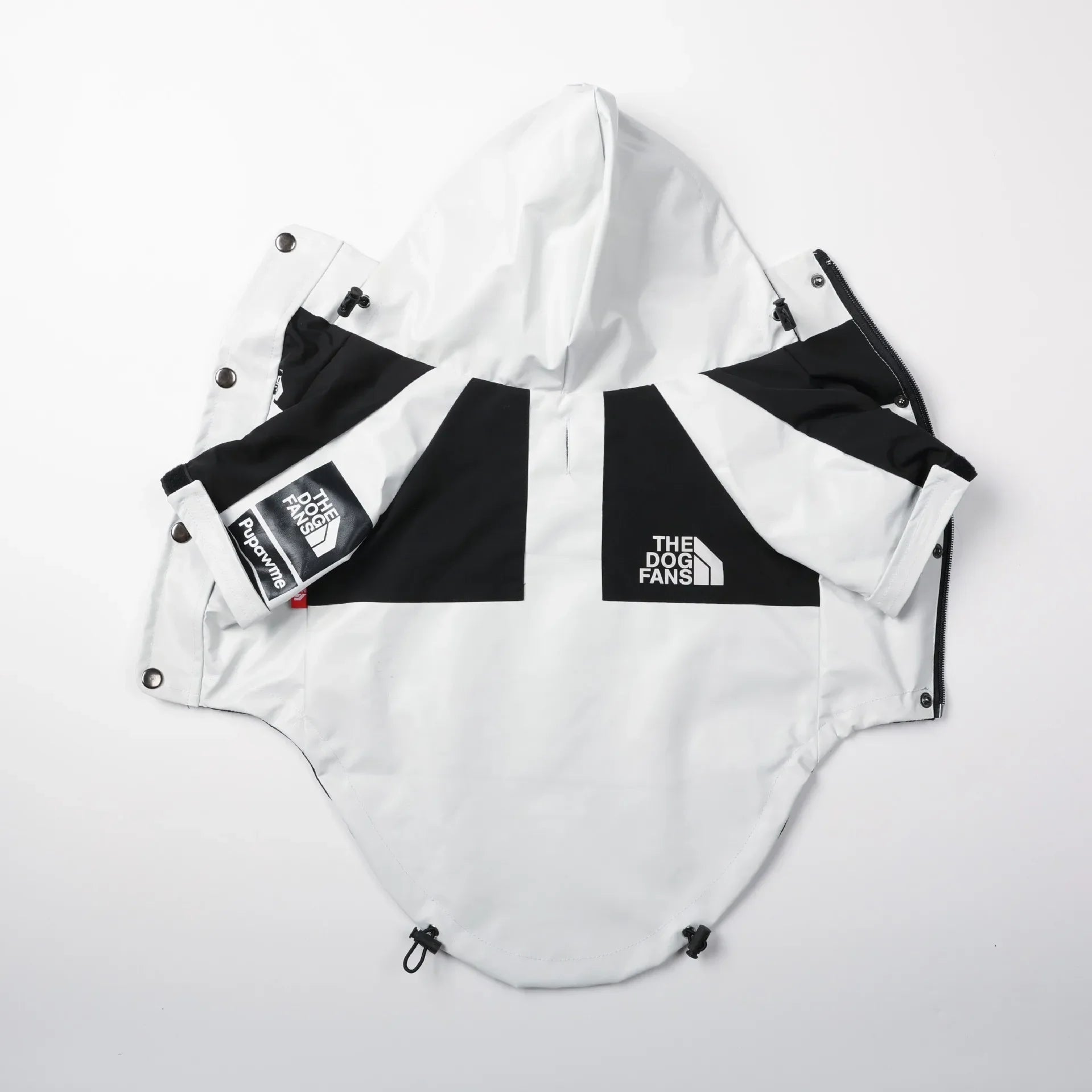 Dog Clothes Raincoat for Small Big Dogs Wind Coat Windbreaker French Bulldog Hoodie