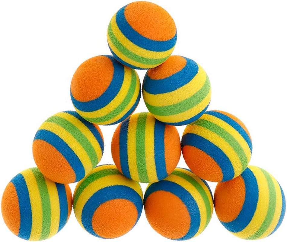 Pack of 10 Pet Interactive Toy Fetching & Chewing for Small Pet Dogs Indside outside Training for Play